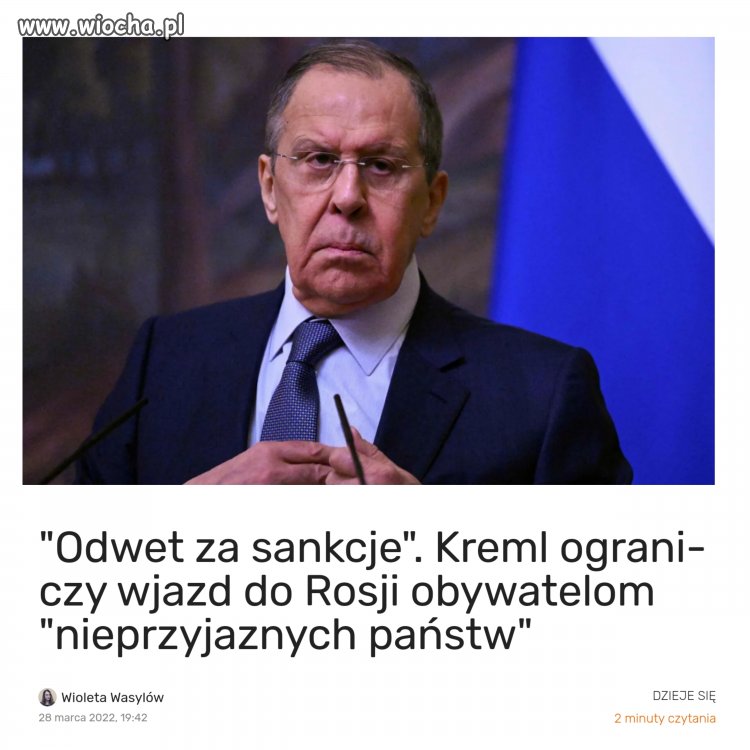 Czy jako Polak dostałem bana wjazdu do kacapowa?