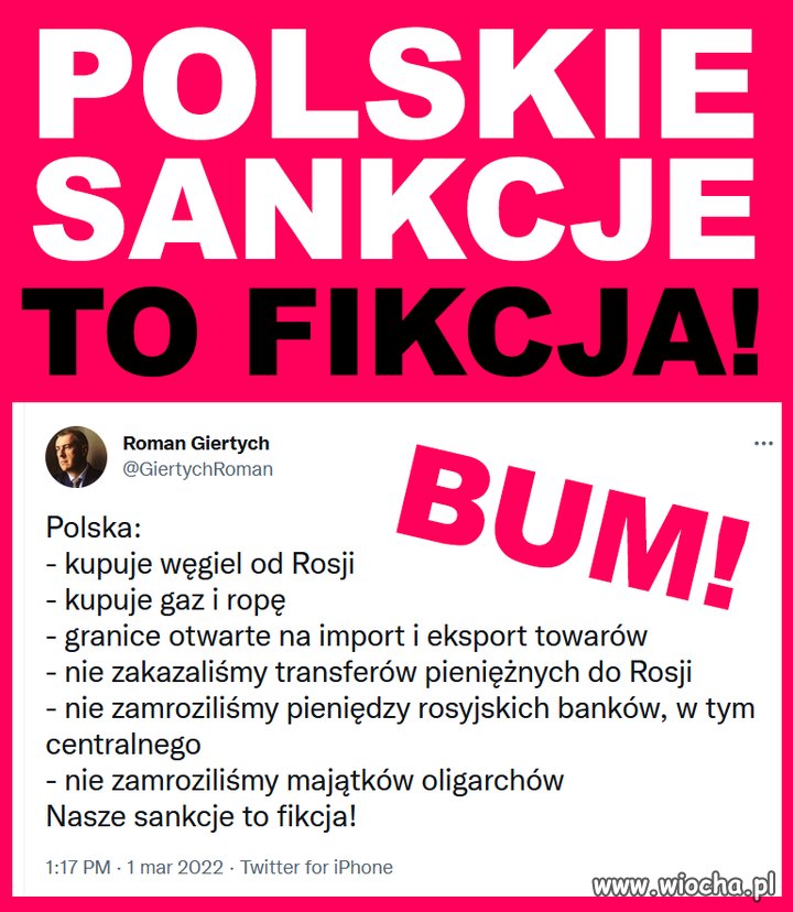 Nasz rząd to fikcja. 
