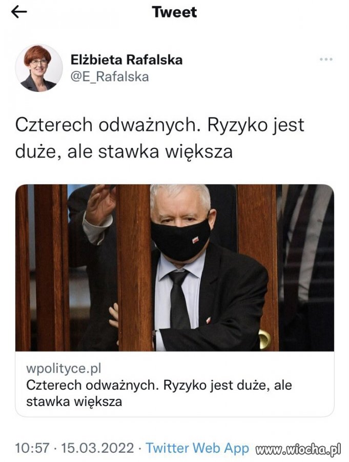 Jeden ODWAŻNY, co...