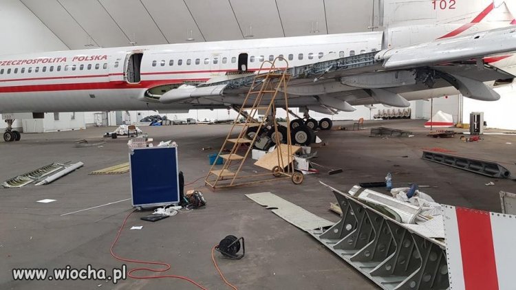 Tak wygląda drugi Tu-154M-102