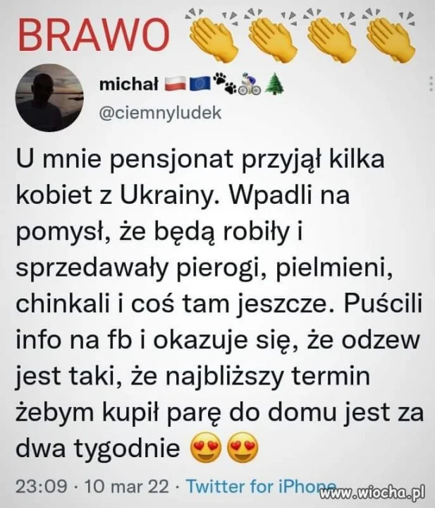 Bardzo dobry pomysł - brawo.
