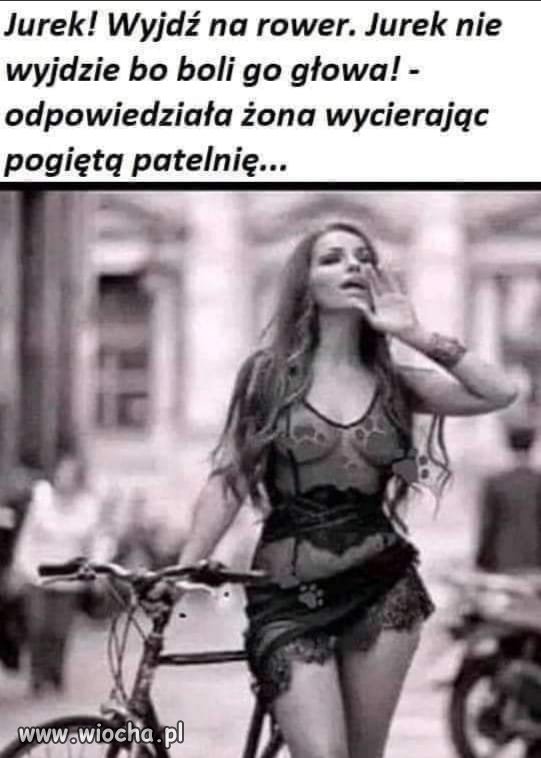 No i po wycieczce rowerowej 