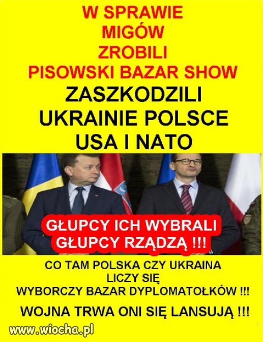 Każdy naród ma takich polityków, na jakich zasługuje i wybiera...