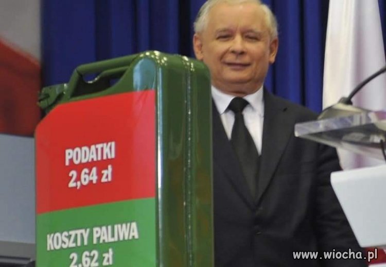 Pamięta ktoś jeszcze kanister Kaczyńskiego?