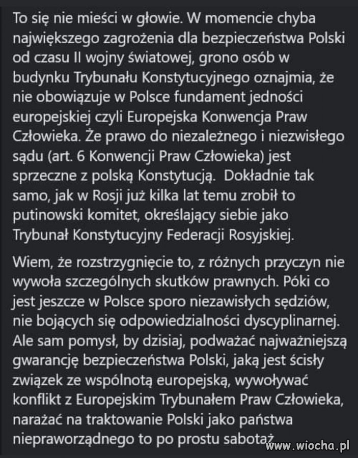 Kto raz się skuwrił to kuwrą do końca pozostanie. Taki jest PiS.