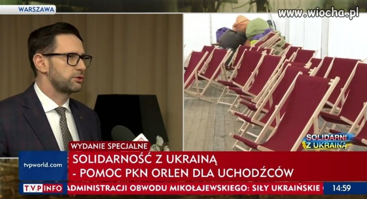 Uchodźcy tylko marzą o leżakach