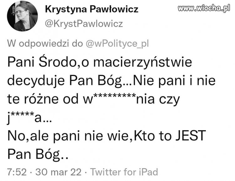 Panna Krysia znów nadaje