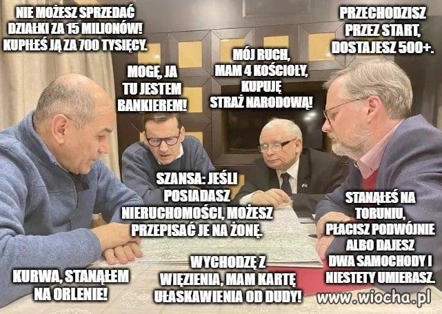 Ujawniono zapis rozmów przy stole.