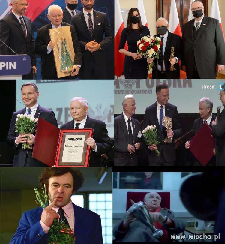Najczęściej nagradzany człowiek w Polsce?