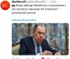 Ławrow jak zawsze kłamie