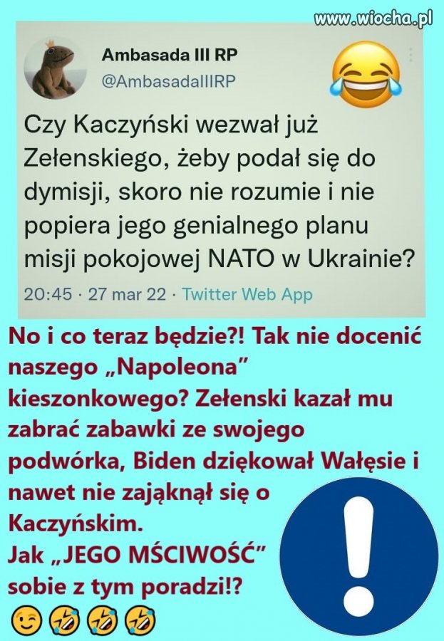 Jarkacz potrafi tylko jedno - siać zamęt w Polsce i Europie. 