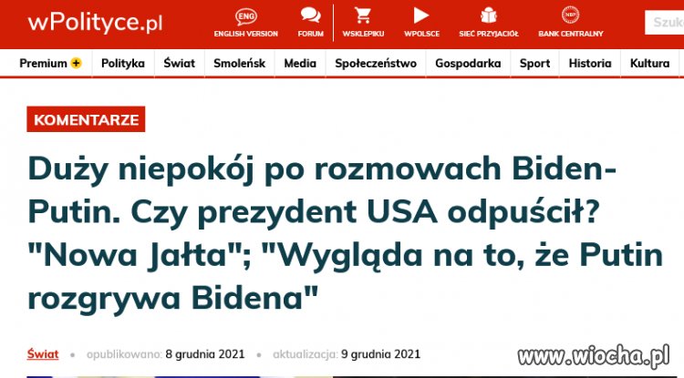 Jeszcze w grudniu ...