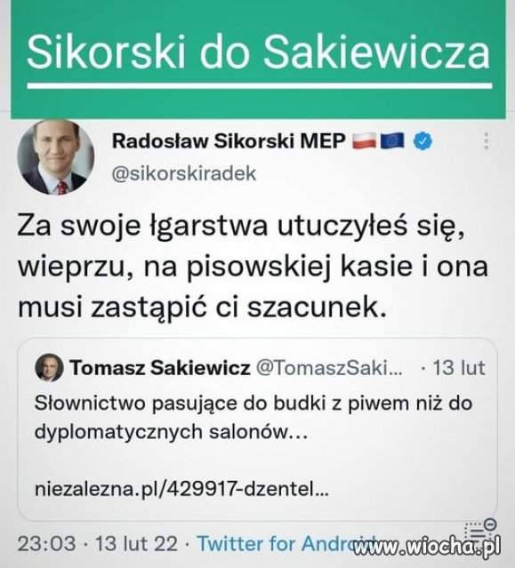 Krótka konwersacja