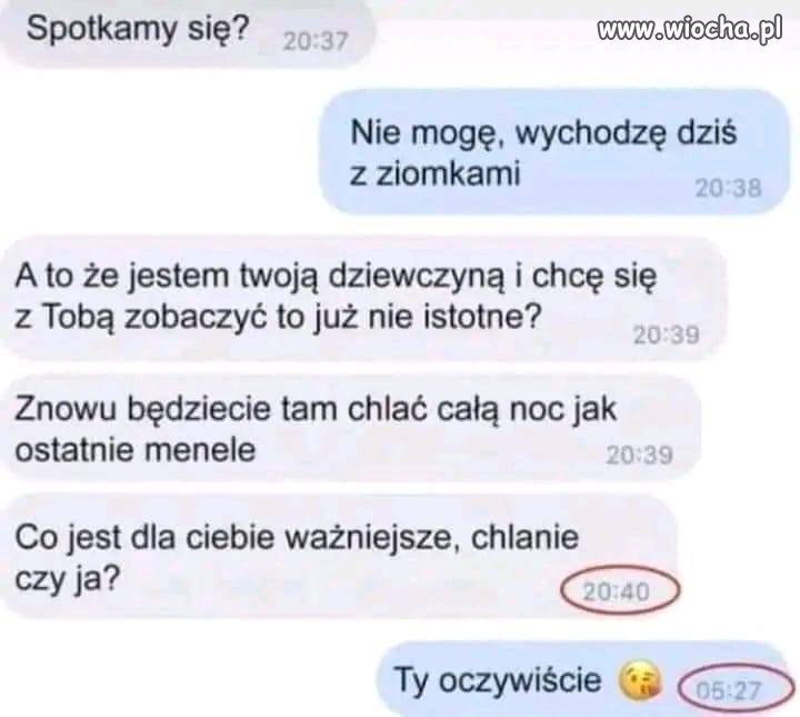 Czasami alkohol pomaga 