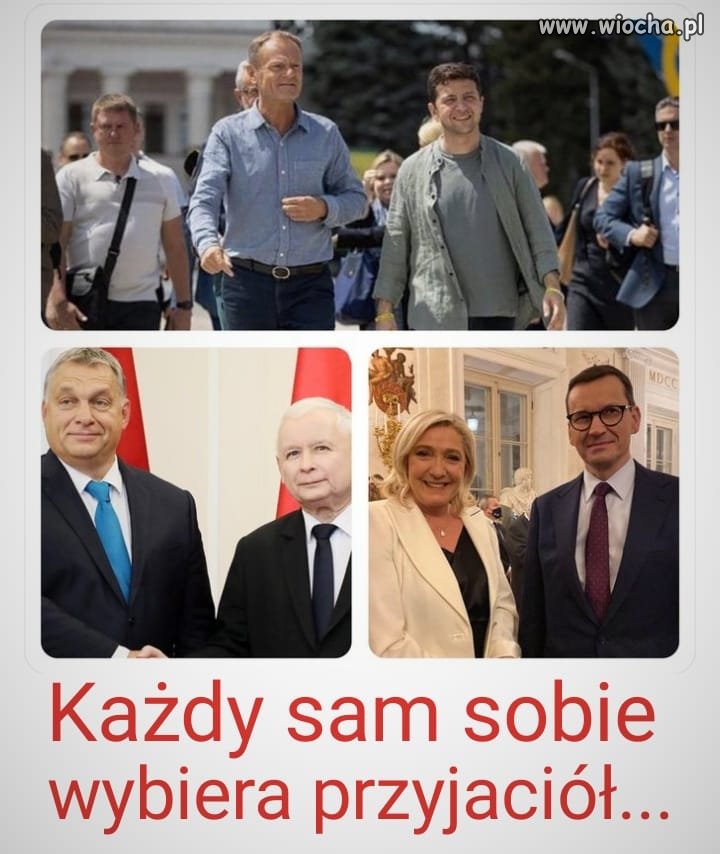 Ciągnie swój do swojego, każdy ma takich 