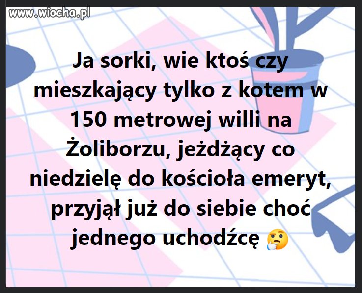 Mam takie pytanie???