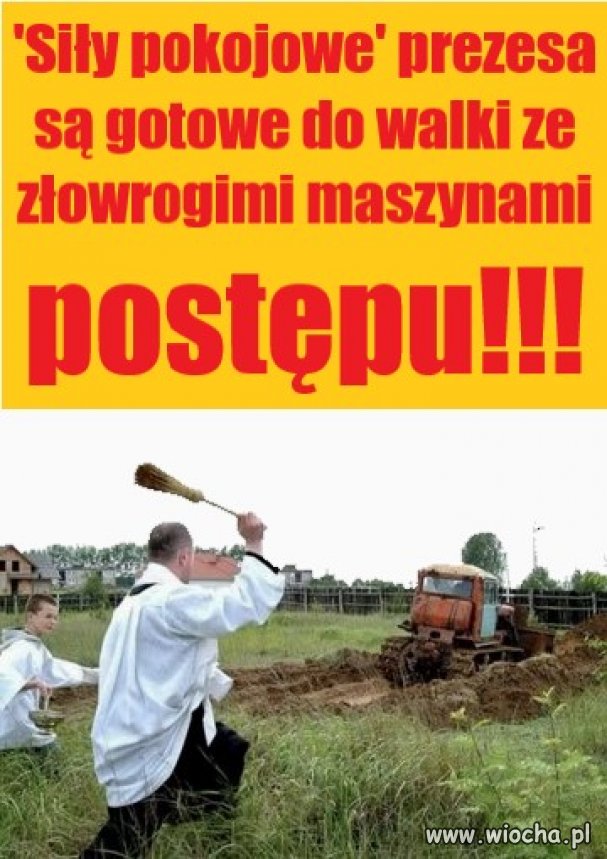 Siły pokojowe prezesa są gotowe do walki...