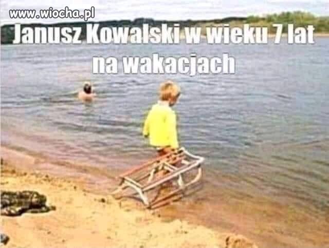 Wakacje Janusza
