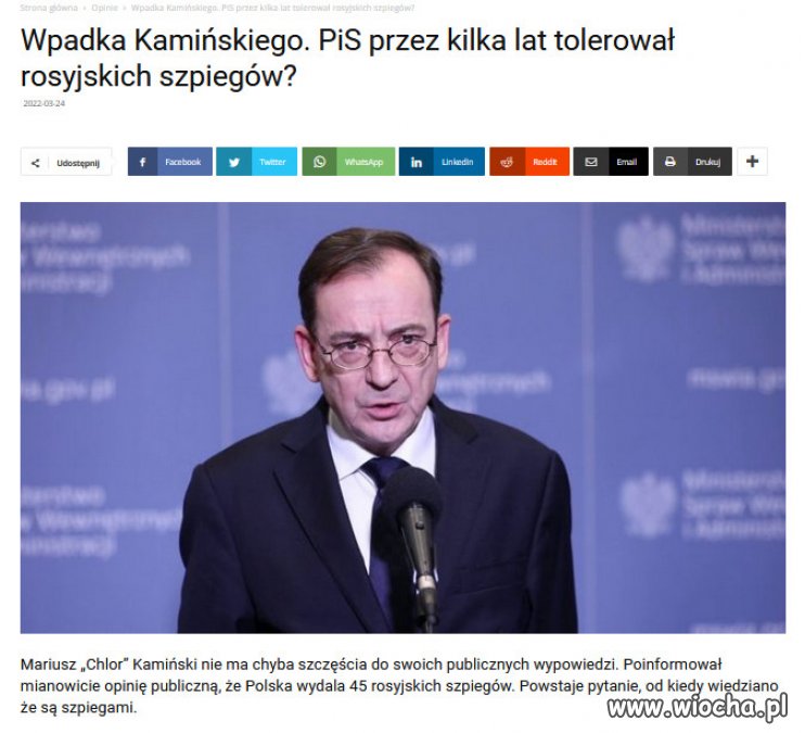 Niekompetencja PiS jest przerażająca. 