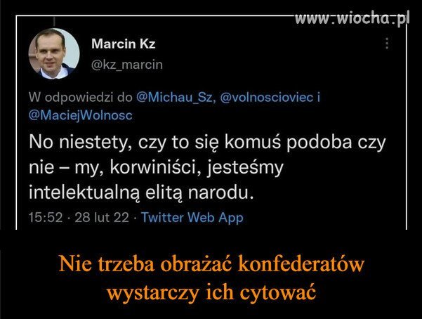 Śmiać się czy płakać z ich głupoty?