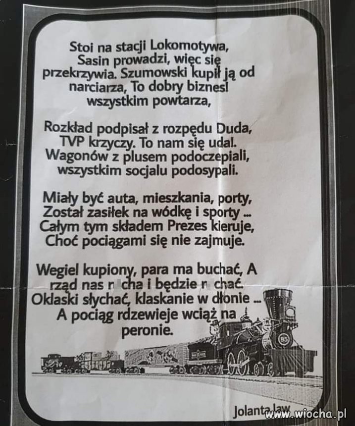 Stoi na stacji 