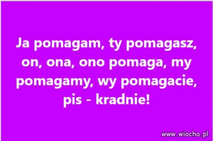 Prawidłowa odmiana