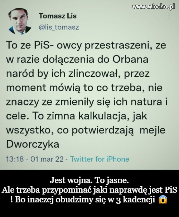 Pamiętajcie! To jest fałszywy PiS