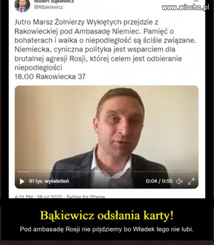 A Robert dalej walczy z wyimaginowanym wrogiem 