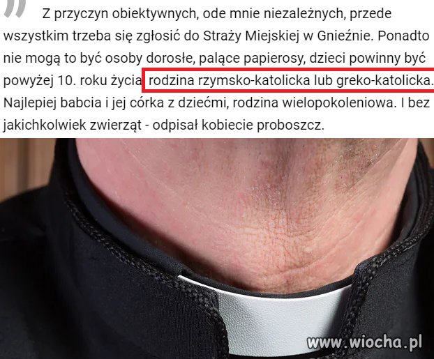 A tak pomaga jeden ksiądz