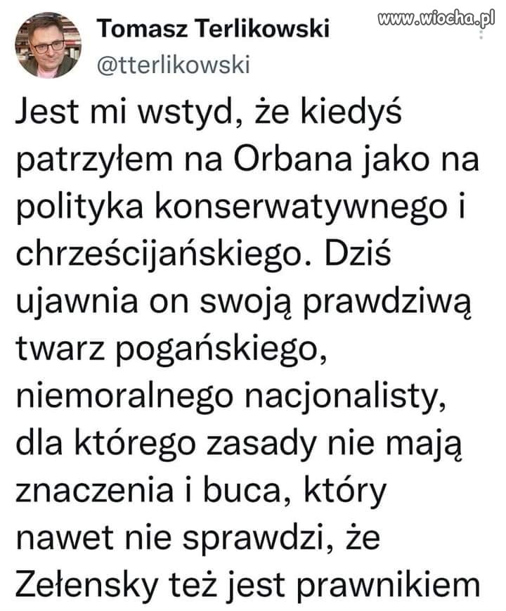 'Jest mi wstyd ' 