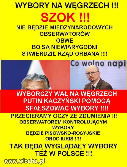 To już wiecie jak będą wyglądały wybory w Polsce! 