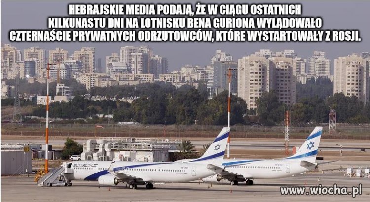 Ciekawe ilu oligarchów z Rosji uciekło do Izraela
