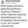 Wystawili Polske , poza margines.