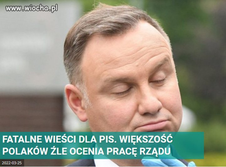 Bardzo złe wiadomości dla PiS. Jest źle, będzie gorzej.