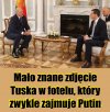 Mało znane zdjęcie Tuska w fotelu, który zwykle zajmuje Putin.
