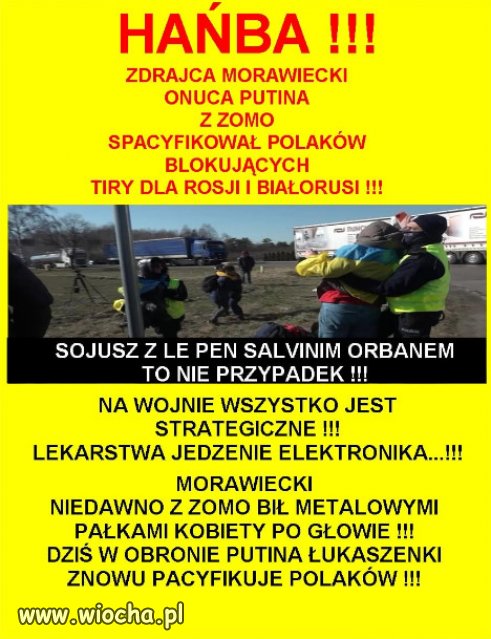 Ten rząd to hańba i nieszczęście Polski.
