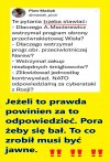 Jeżeli to prawda powinien za to odpowiedzieć.  