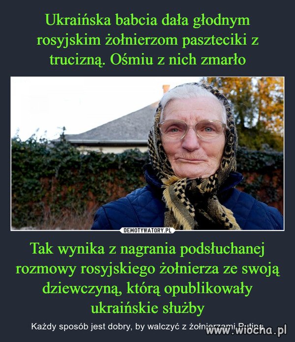 Mają za swoje. 