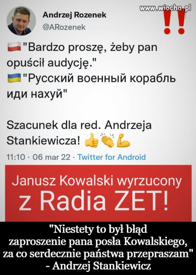 Ruski agent wywalony z radia 