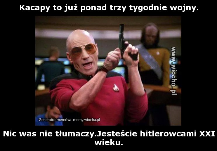 Kacapy to już ponad trzy tygodnie wojny.