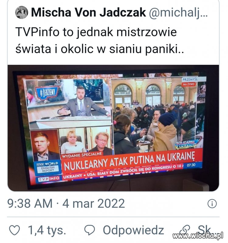 Tvp to pisowsko putinowskie trole