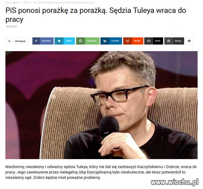 Niszczenie sądownictwa im się na szczęście nie udało. 