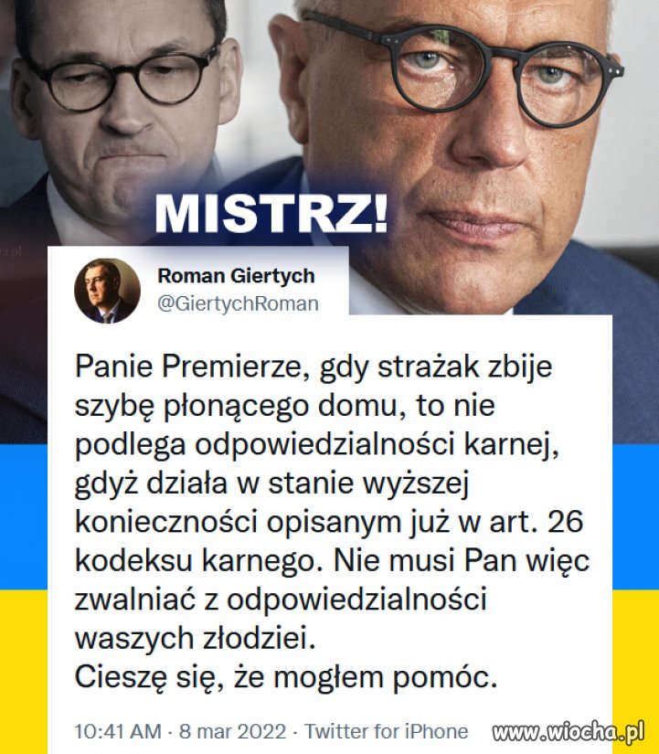 Panie premierze, darmowa porada 