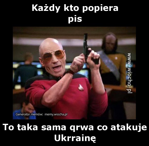 Każdy kto popiera
pis