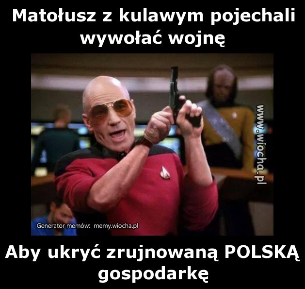 Matołusz z kulawym pojechali wywołać wojnę