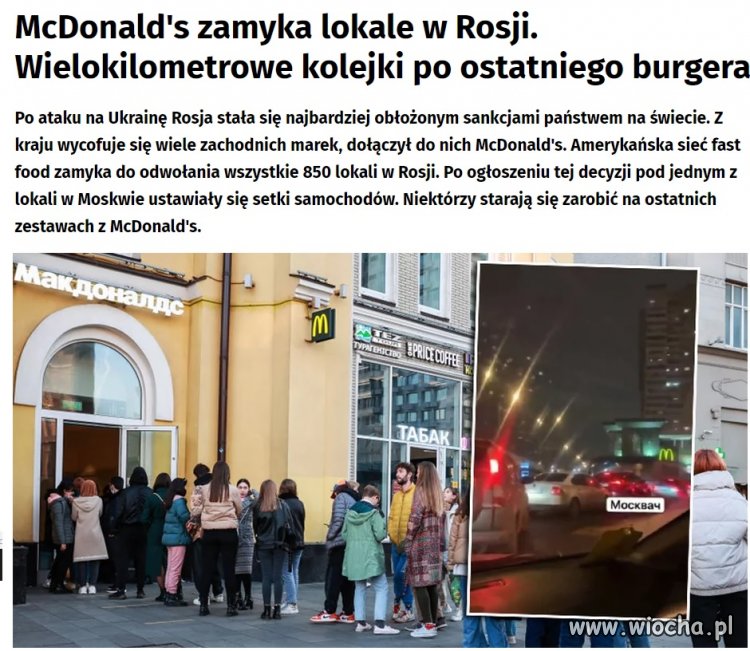 Ameryka chce zagłodzić Rosjan!!!