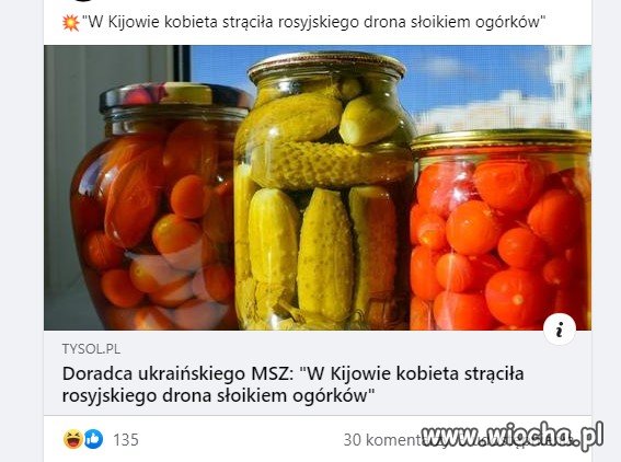 Strąciła drona