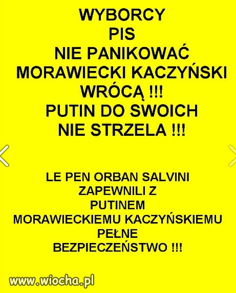 Sasin ponownie jest organizatorem...nigdy nic nie wiadomo.