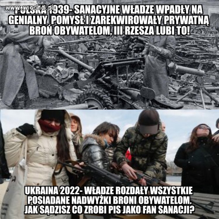 Ciekawe co zrobią pisy głupie fany sanacji