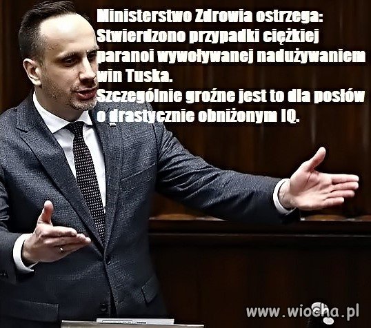 Paranoja jest goła.